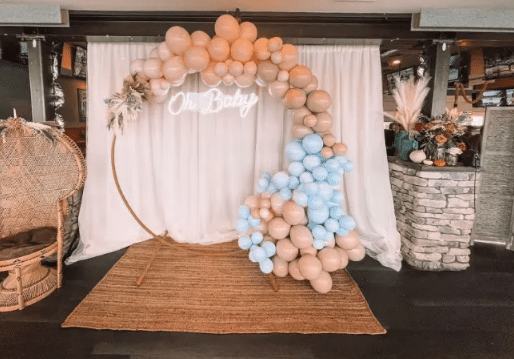 Simple and easy fall baby shower