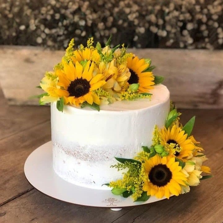 Sunflower cake Sunflower cake