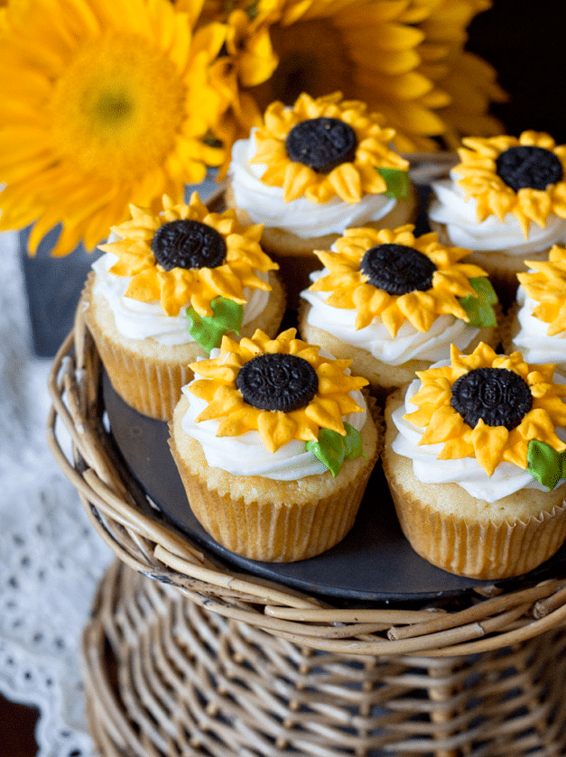 Sunflower cupcake Sunflower cupcake