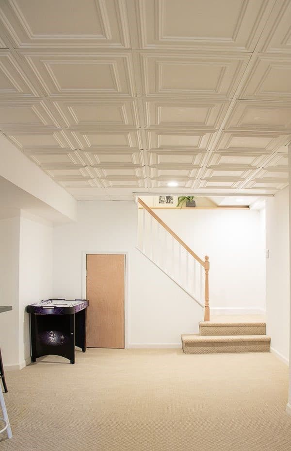 Tile ceiling