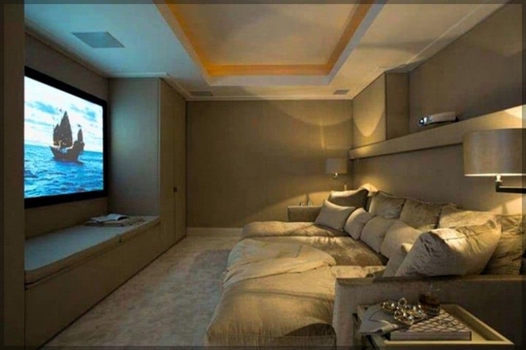 Unfinished basement cinema room ideas Unfinished basement cinema room ideas