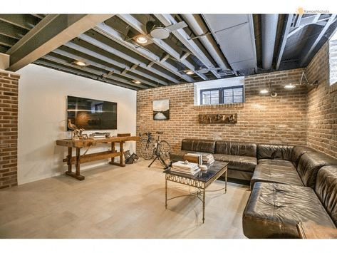 Unfinished basement exposed ceiling wood Unfinished basement exposed ceiling wood